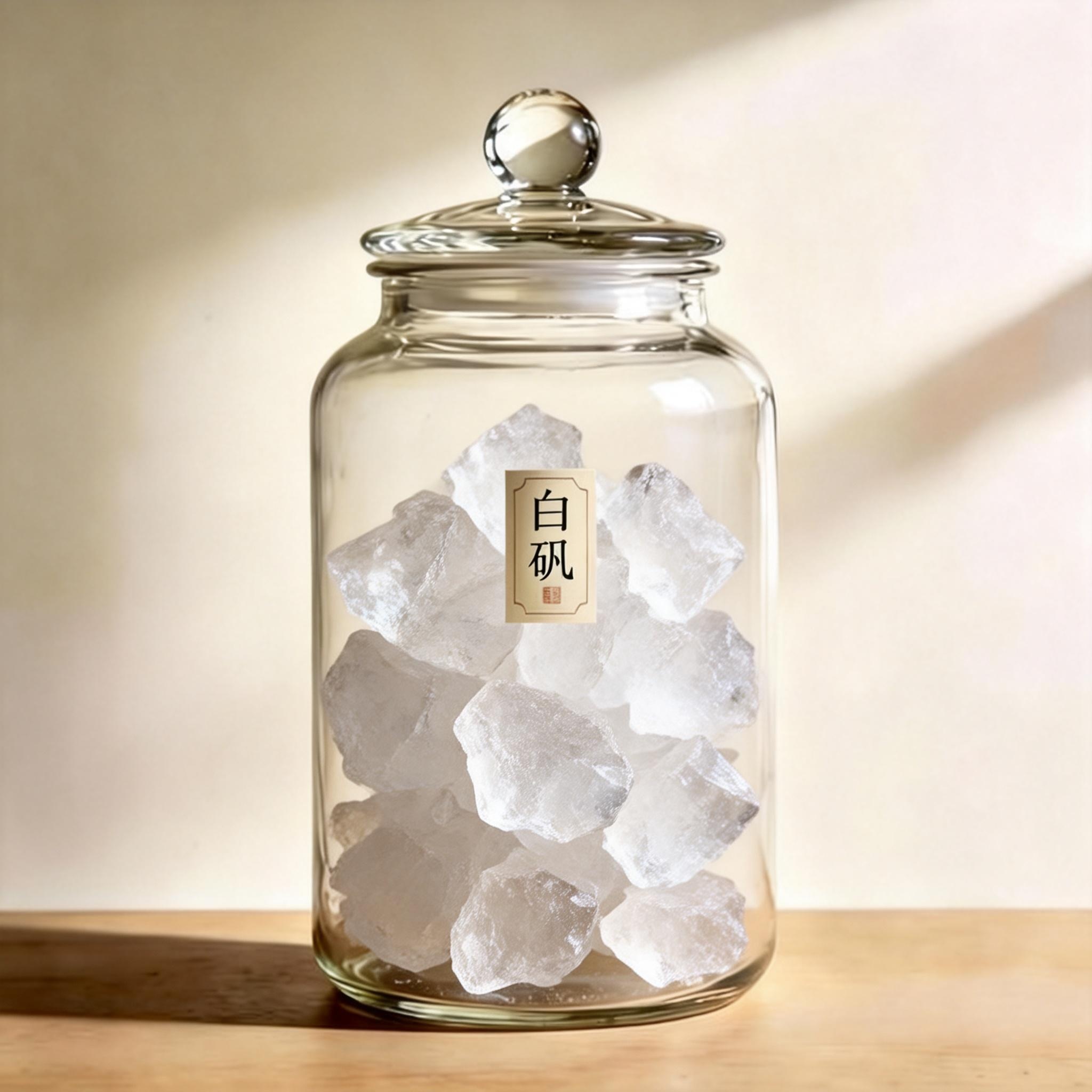 Alum herbal material