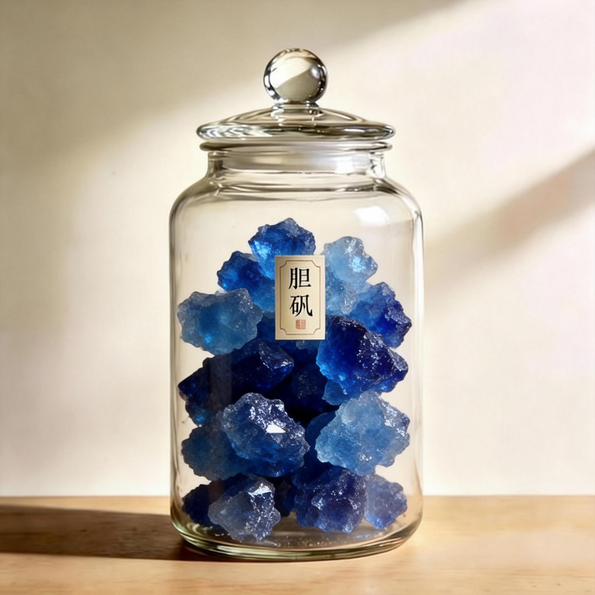 Chalcanthite herbal material