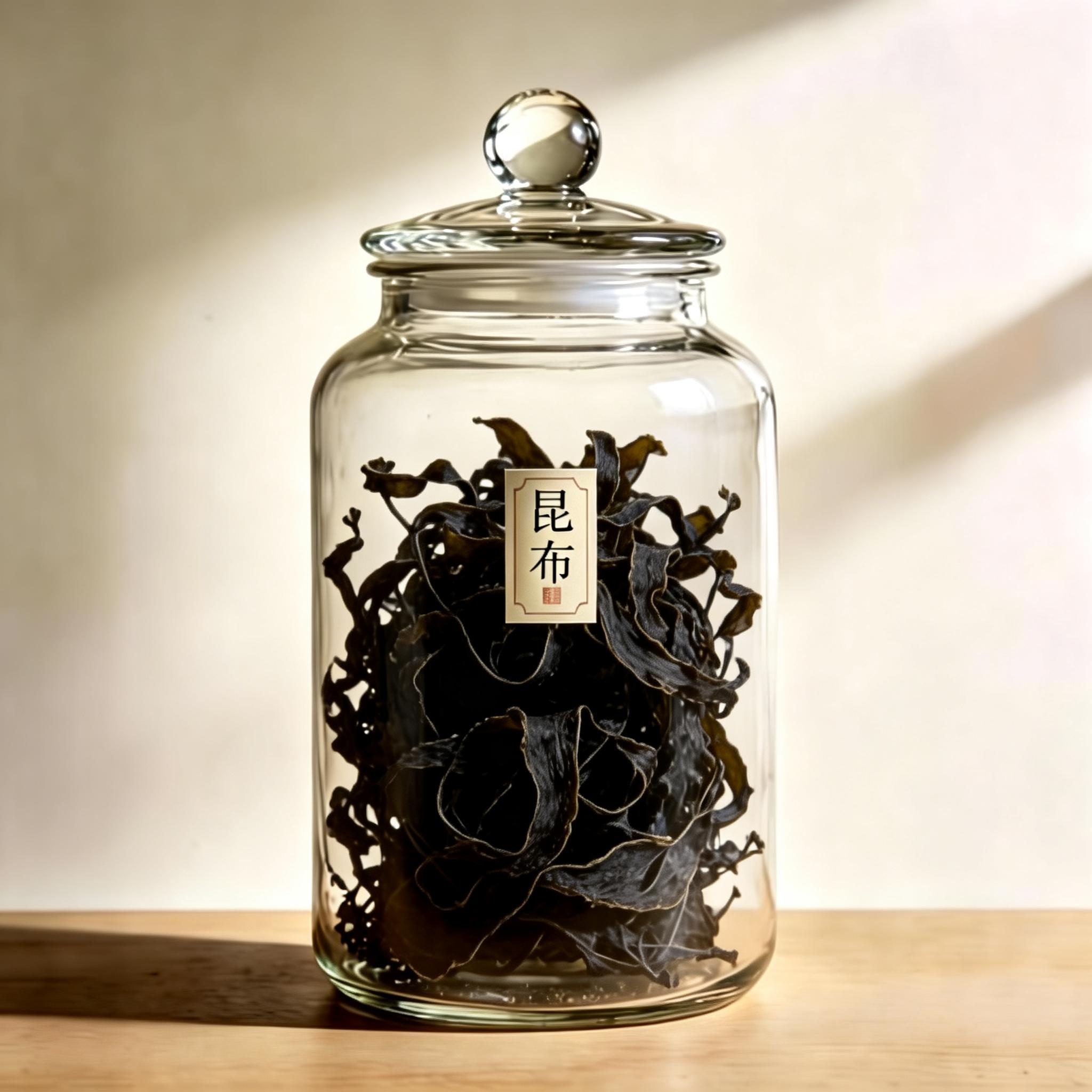 Kelp herbal material