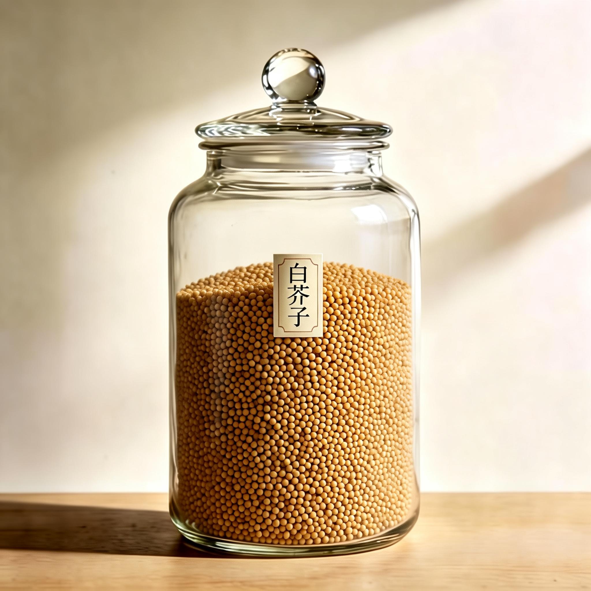 White Mustard Seed herbal material