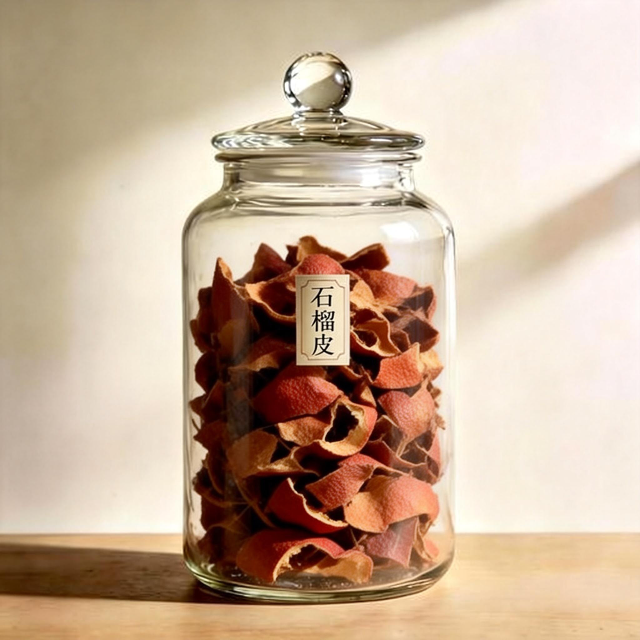 Pomegranate Rind herbal material