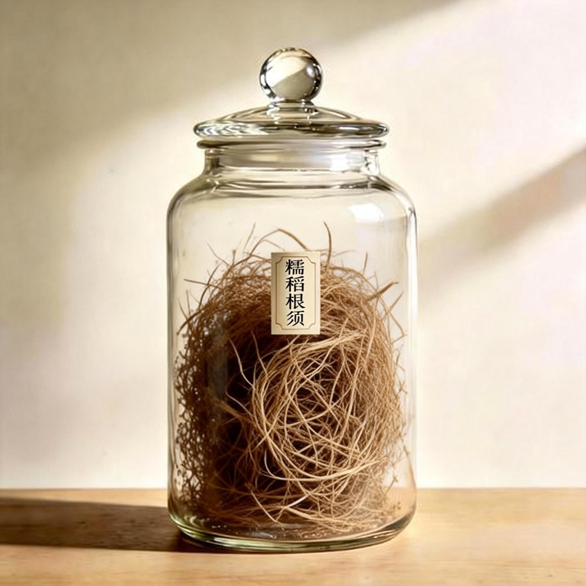 Glutinosae Rice Root herbal material