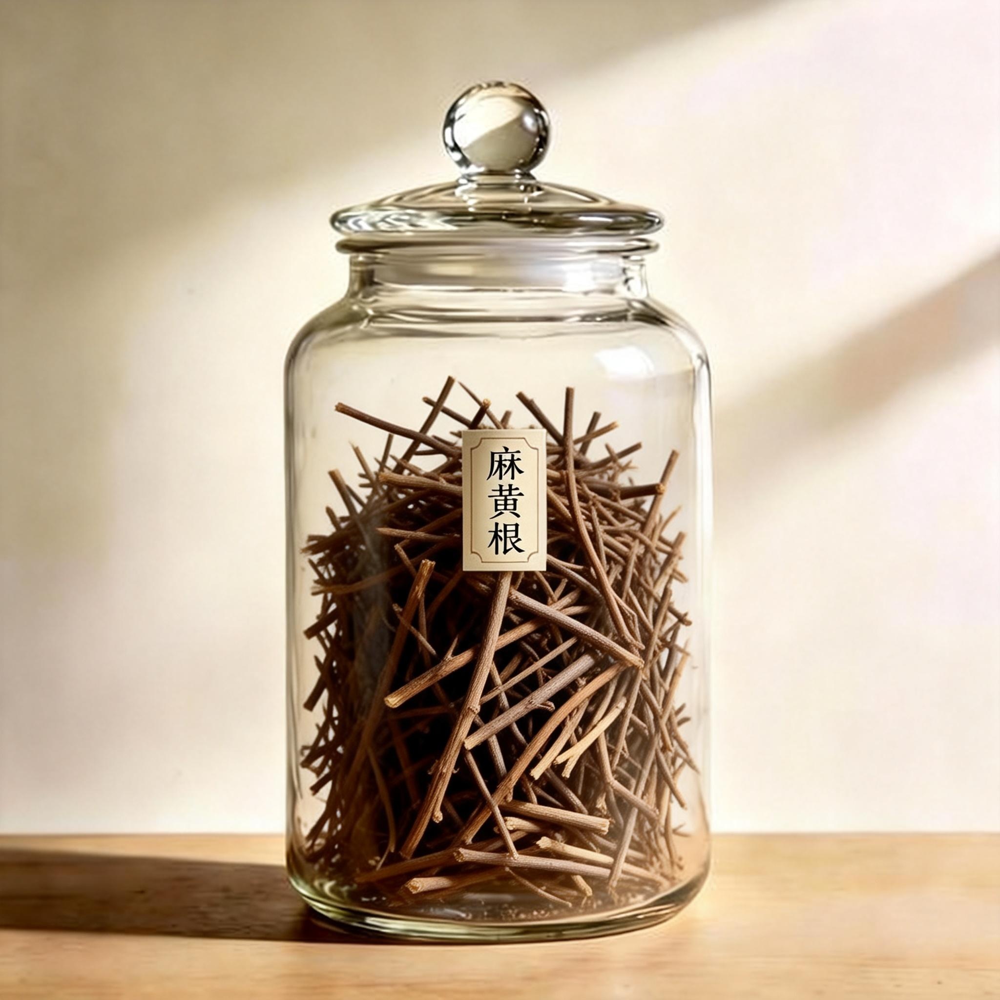 Chinese Ephedra Root herbal material