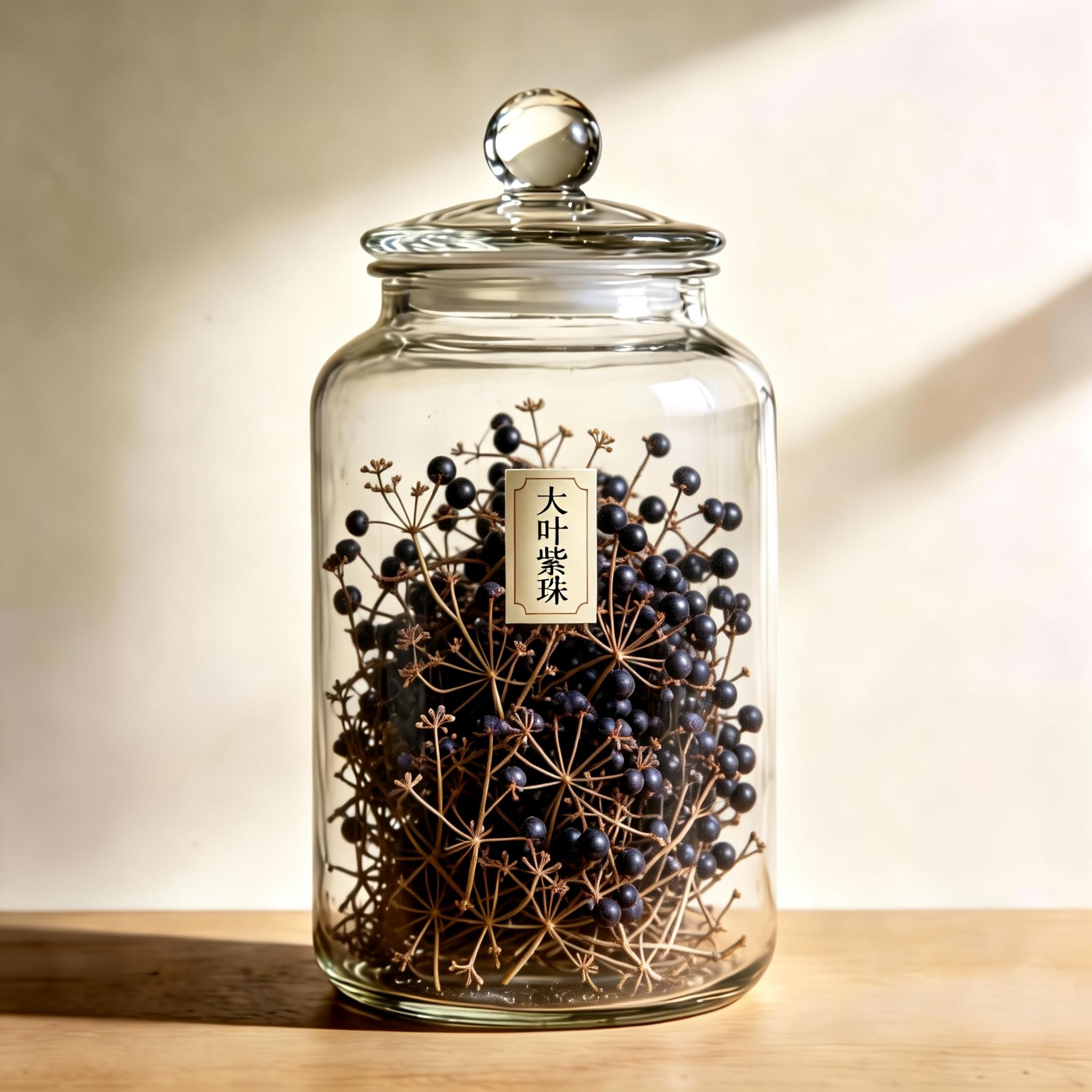 Bigleaf Beautyberry Leaf herbal material