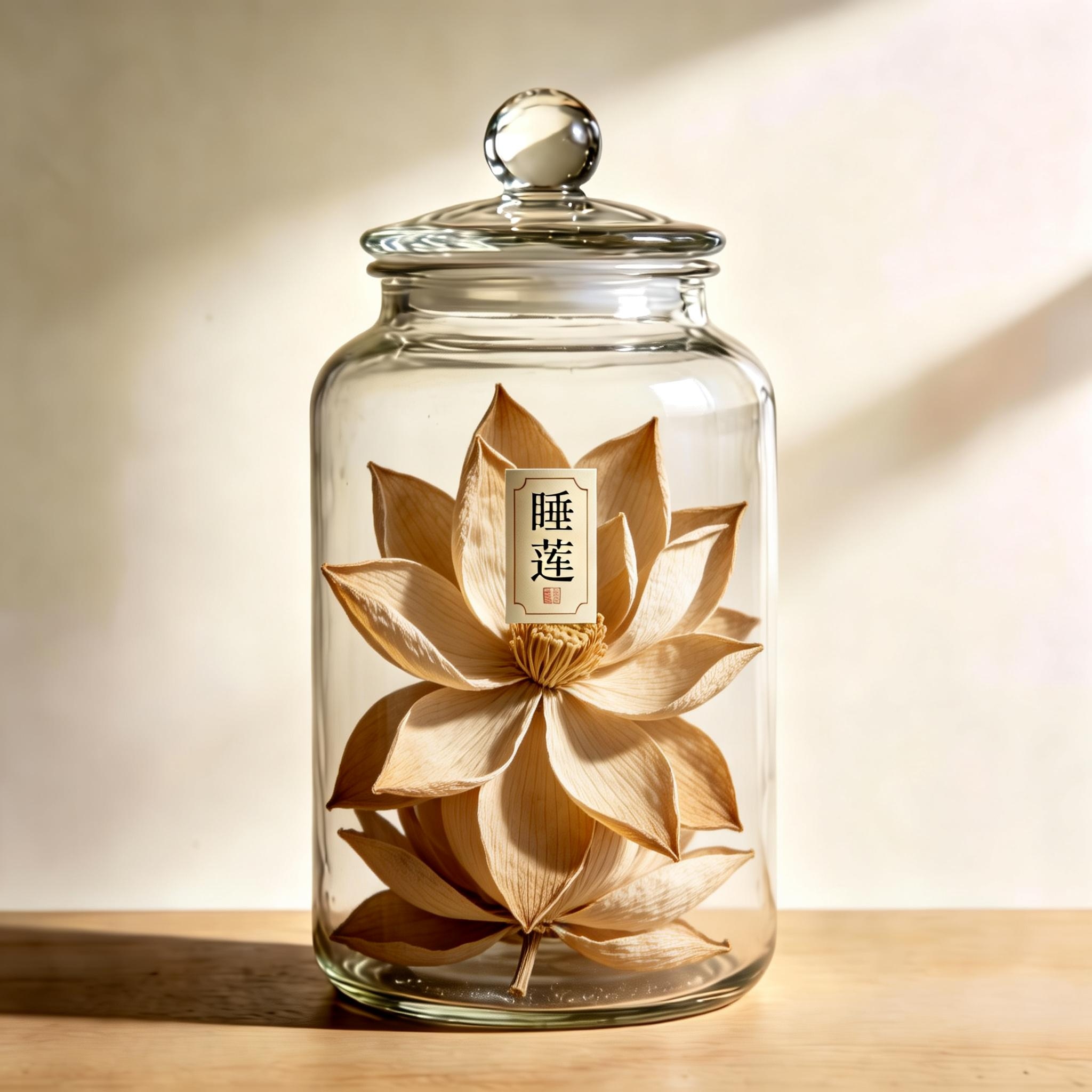 Water lily herbal material