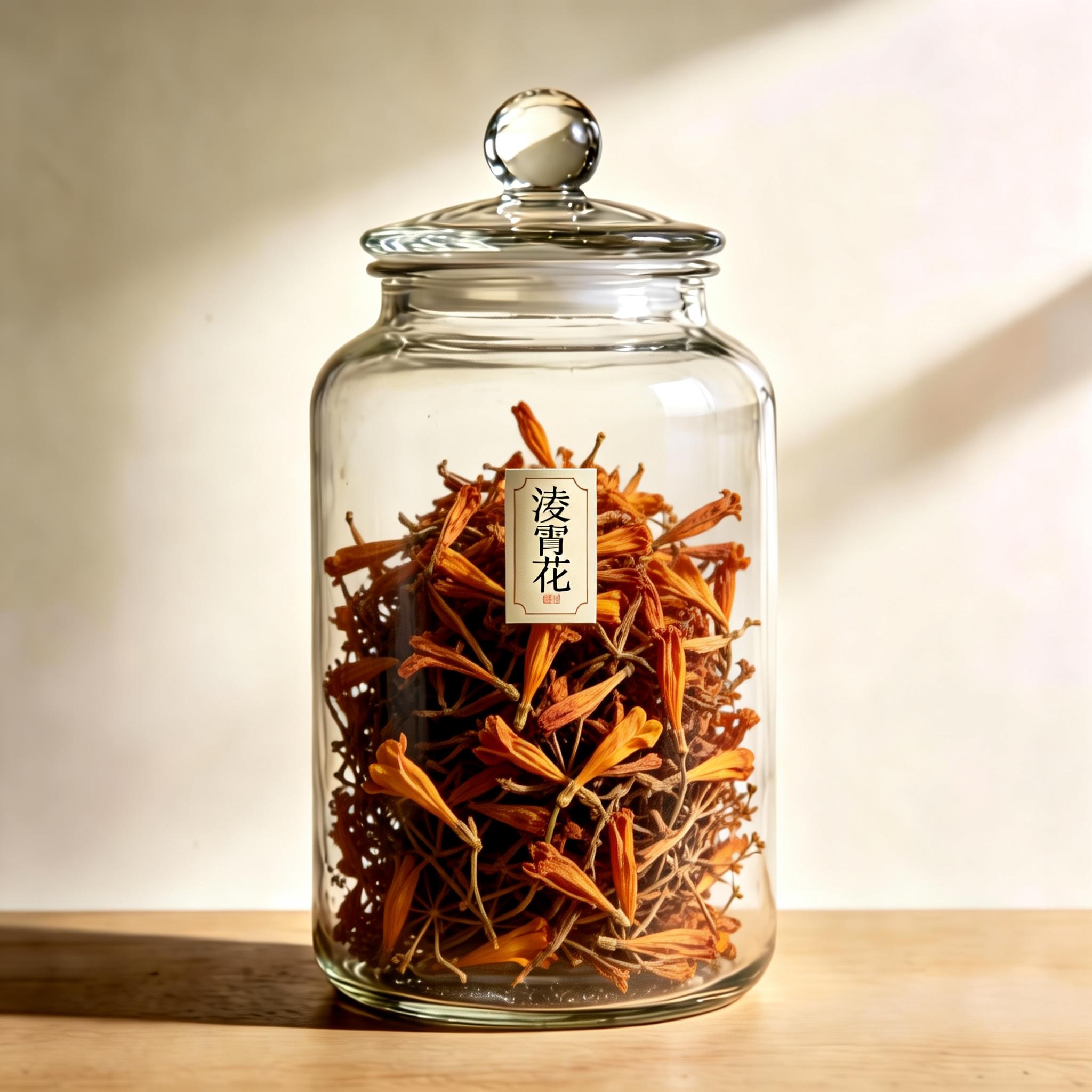 Chinese Trumpetcreeper Flower herbal material