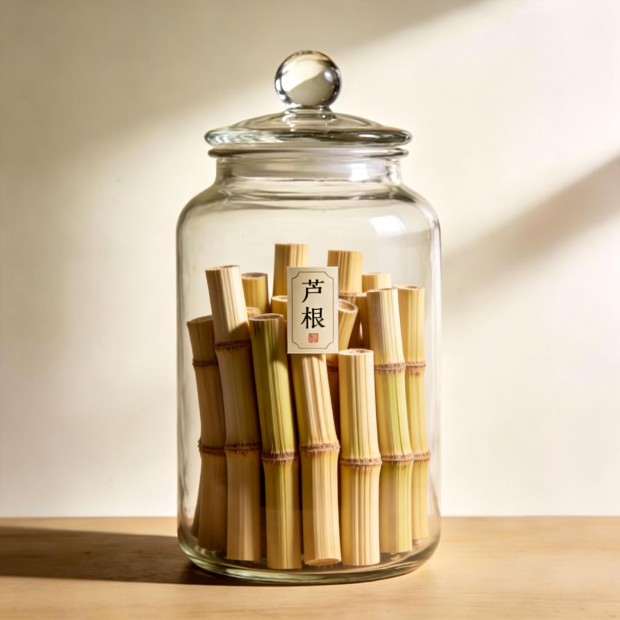 Reed Rhizome herbal material