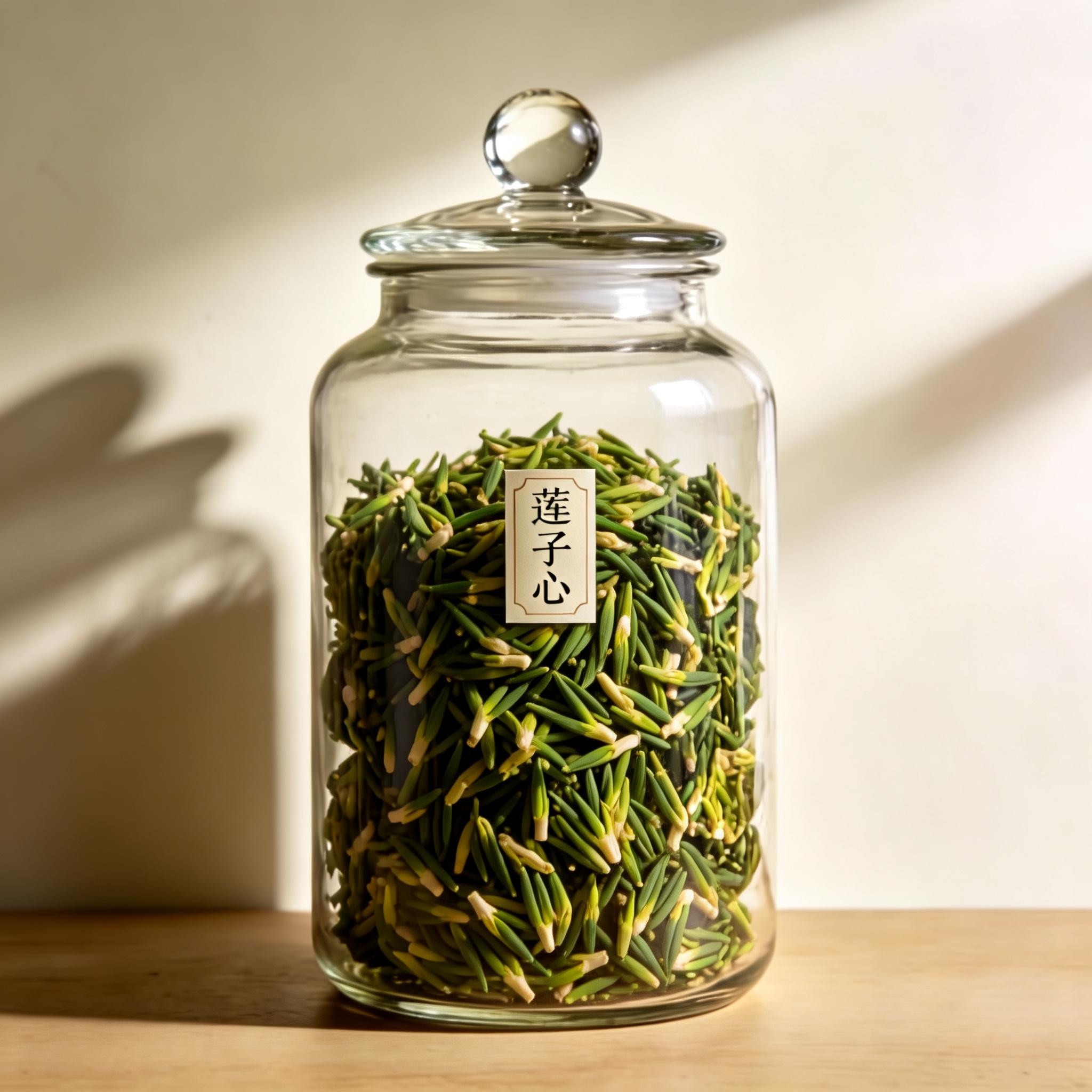 Lotus plumule herbal material