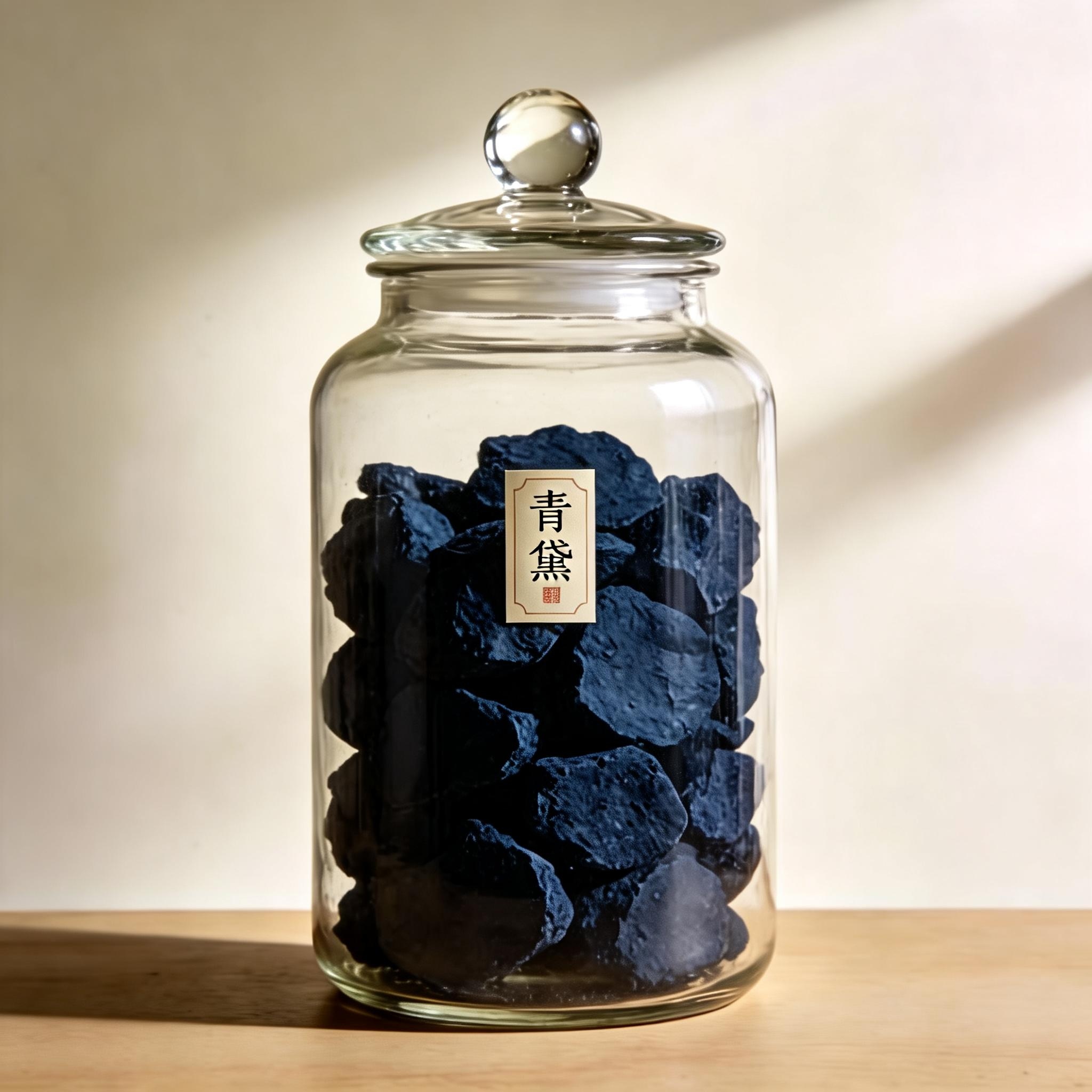 Indigo Naturalis herbal material