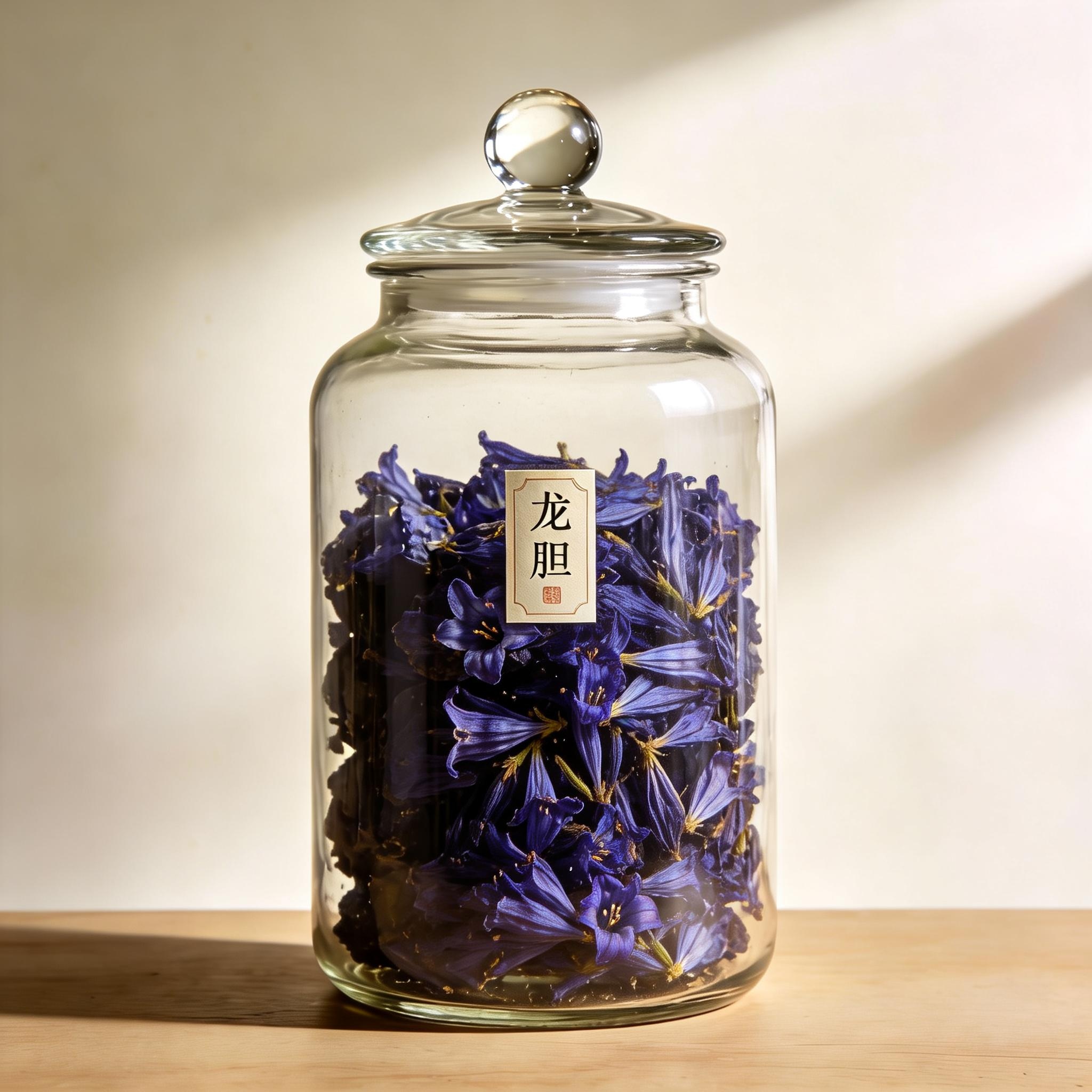 Chinese Gentian herbal material