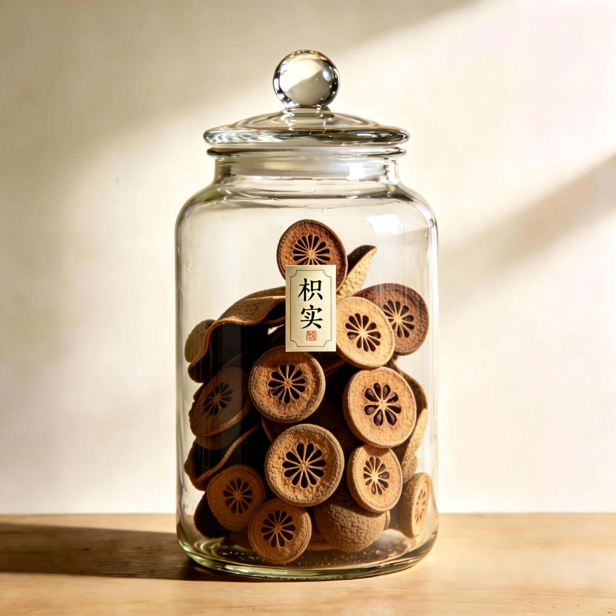 Immature Bitter Orange herbal material