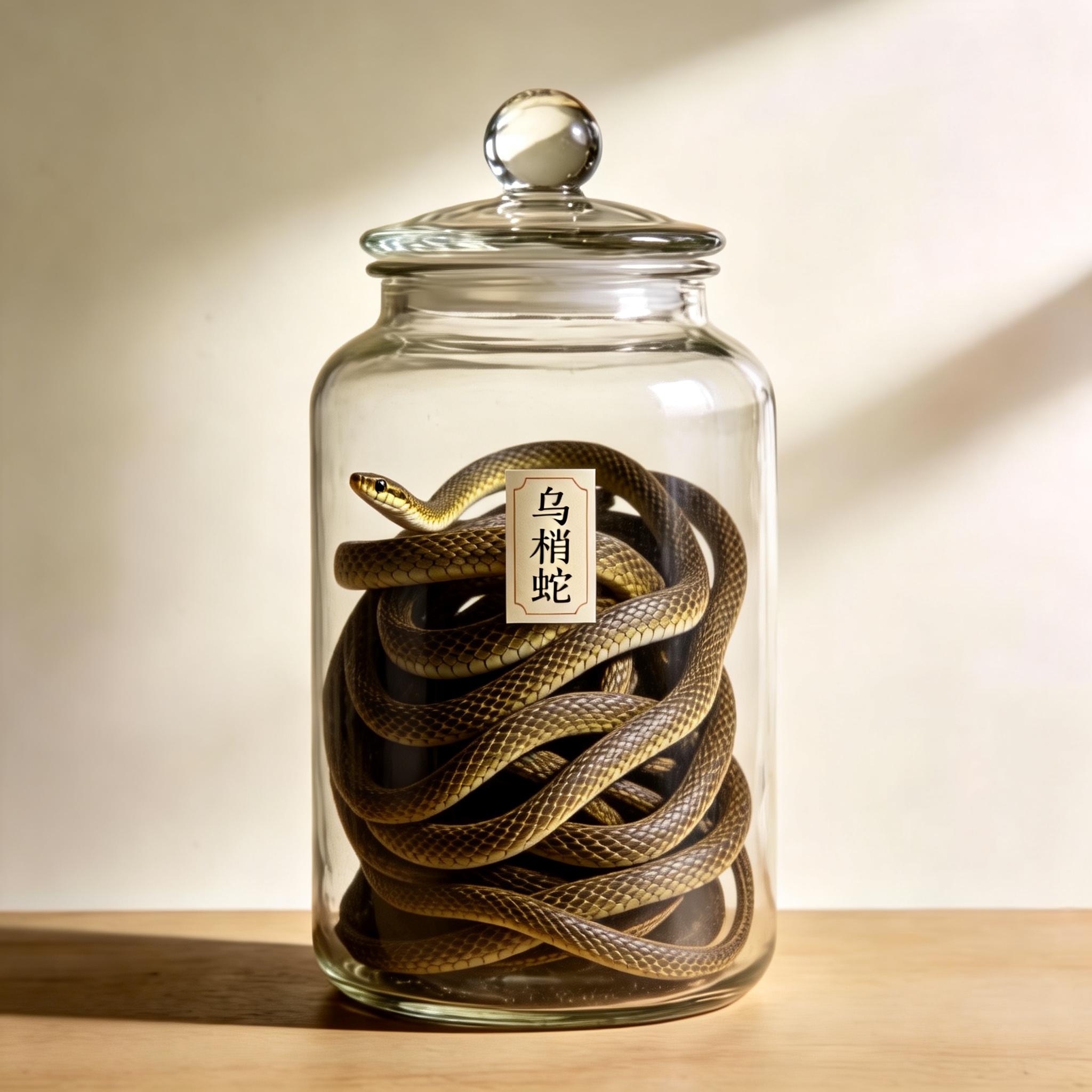 Black snake herbal material