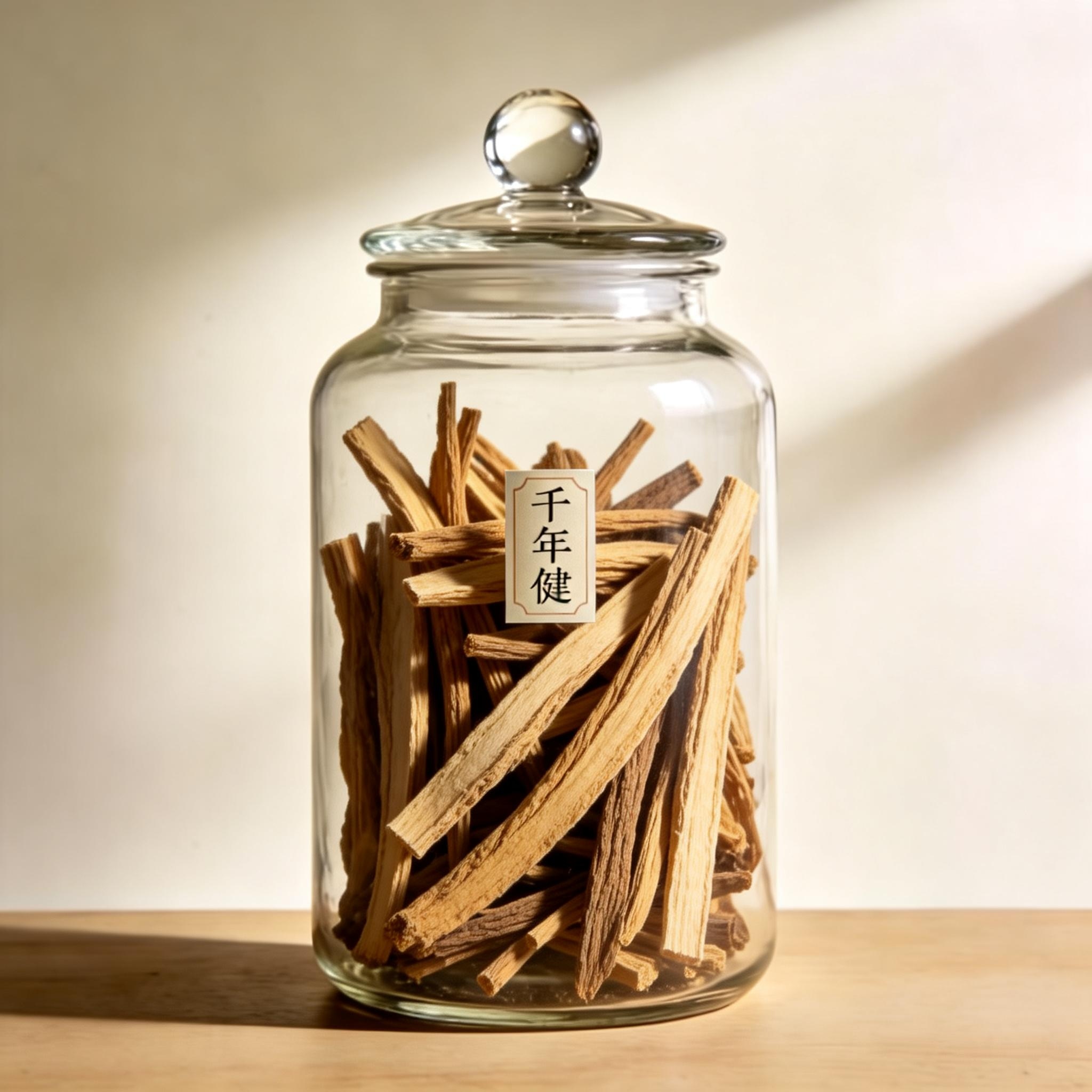 Obscured Homalomena Rhizome herbal material