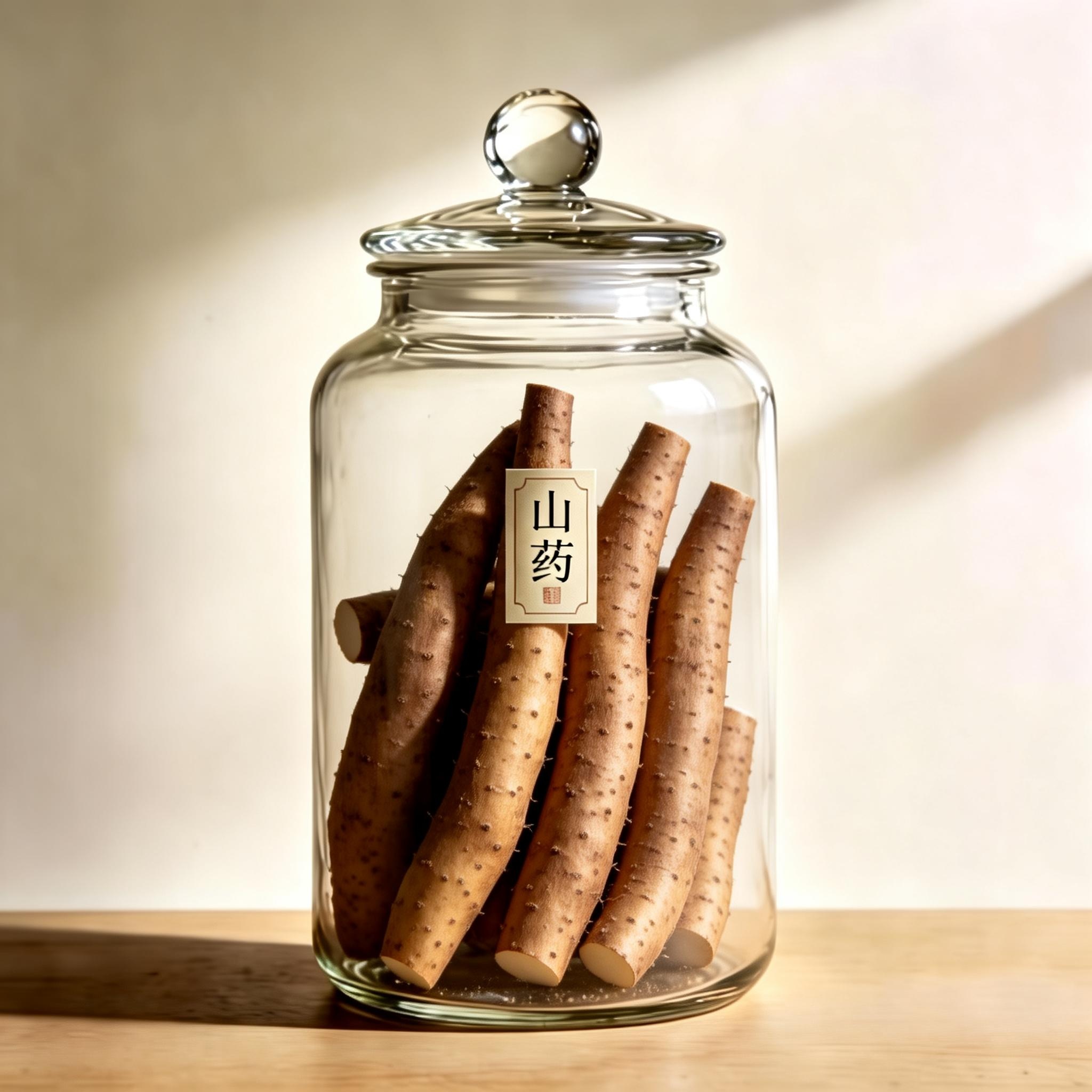 Common Yam Rhizome herbal material