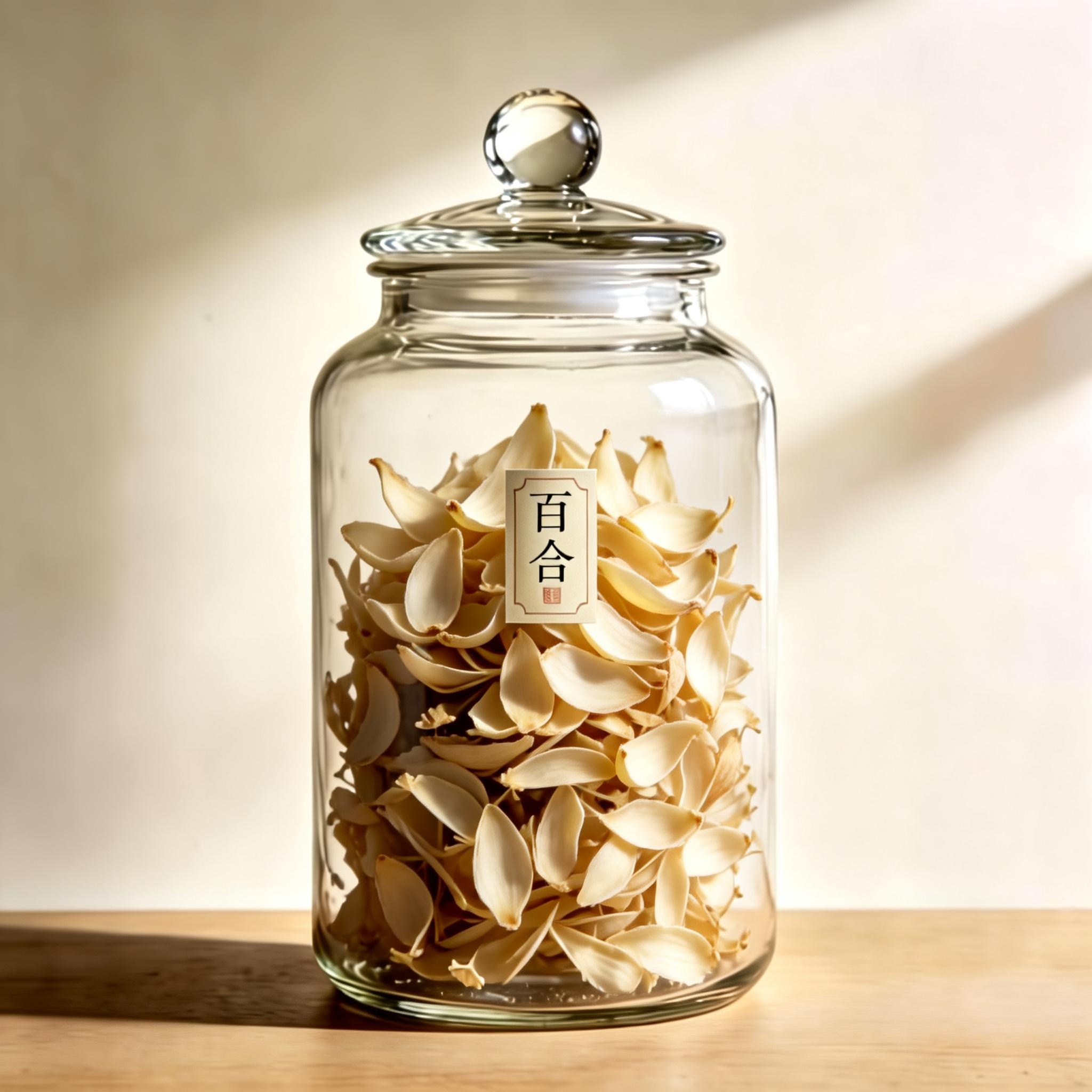 Lily Bulb herbal material