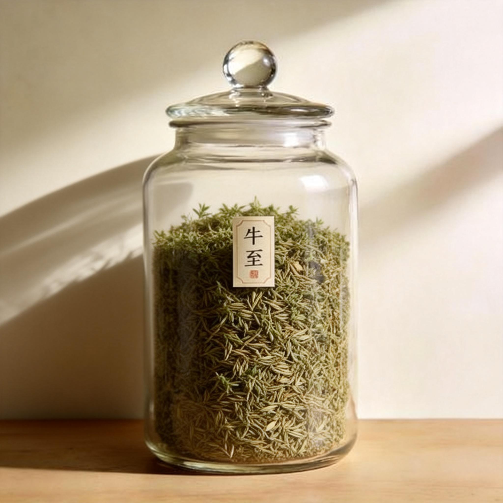 Oregano herbal material