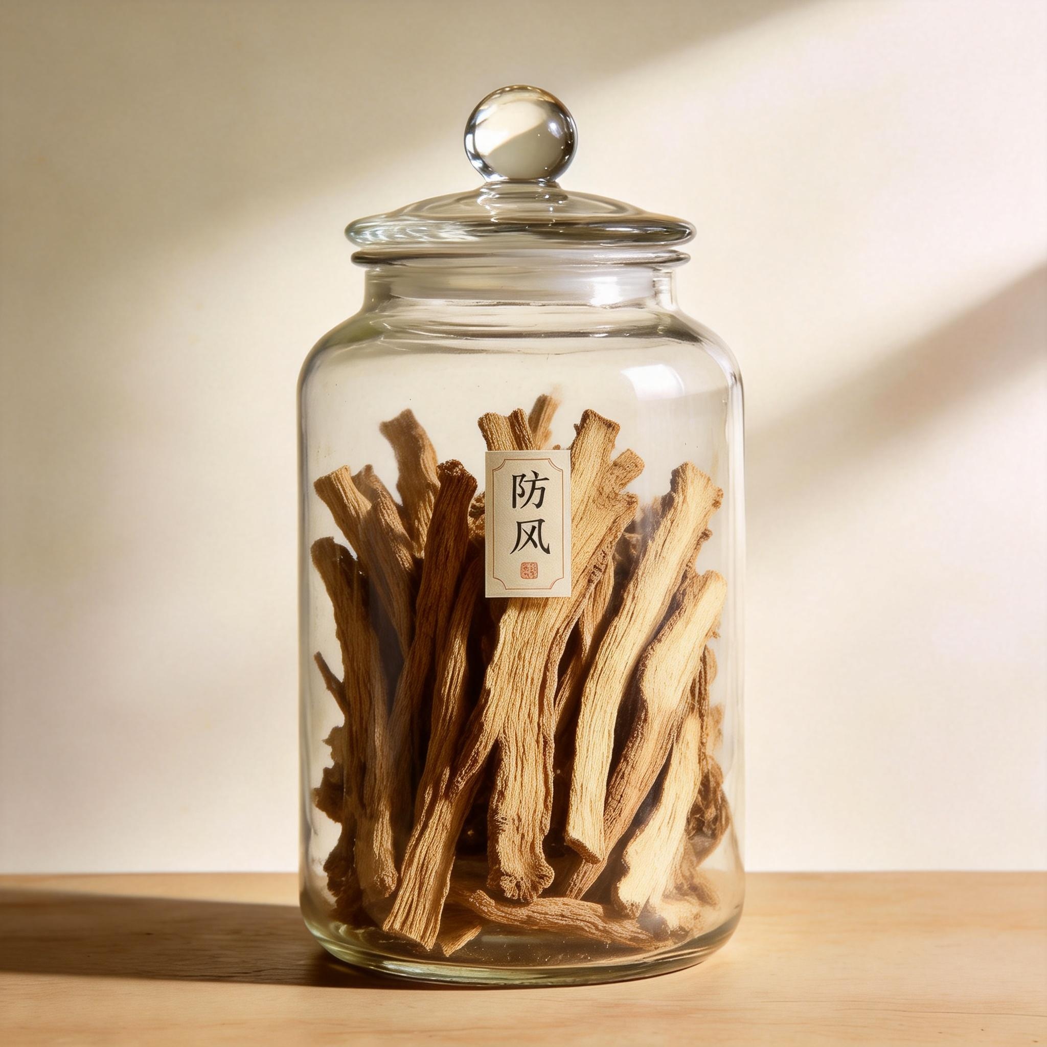 Divaricate Saposhnikovia Root herbal material